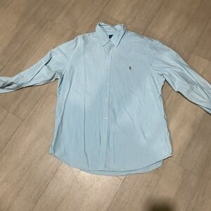 Polo Ralph Lauren Men Stretch Slim-fit Chino Button Down Shirt, Fleshed Pony 2XL